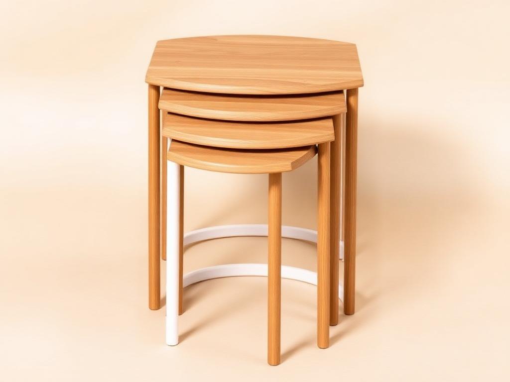 Nesting side tables (set of 3)