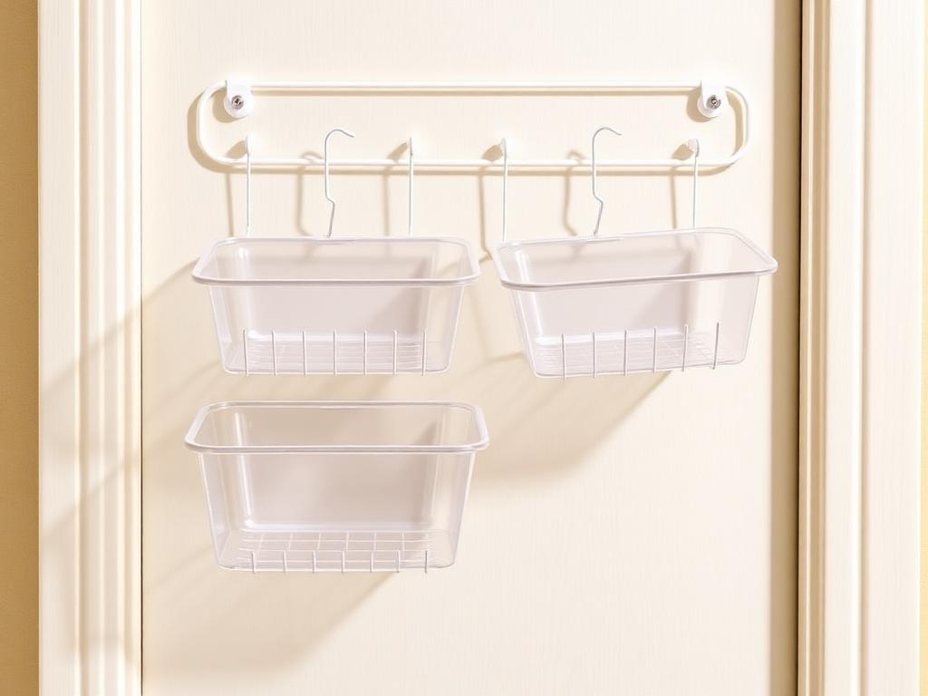 Over-door pantry rack